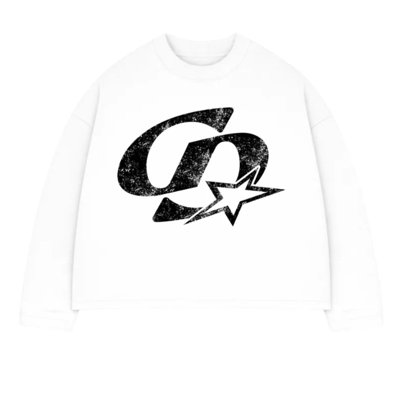 CARDAIR CD Star Long Sleeve T-Shirt “White”