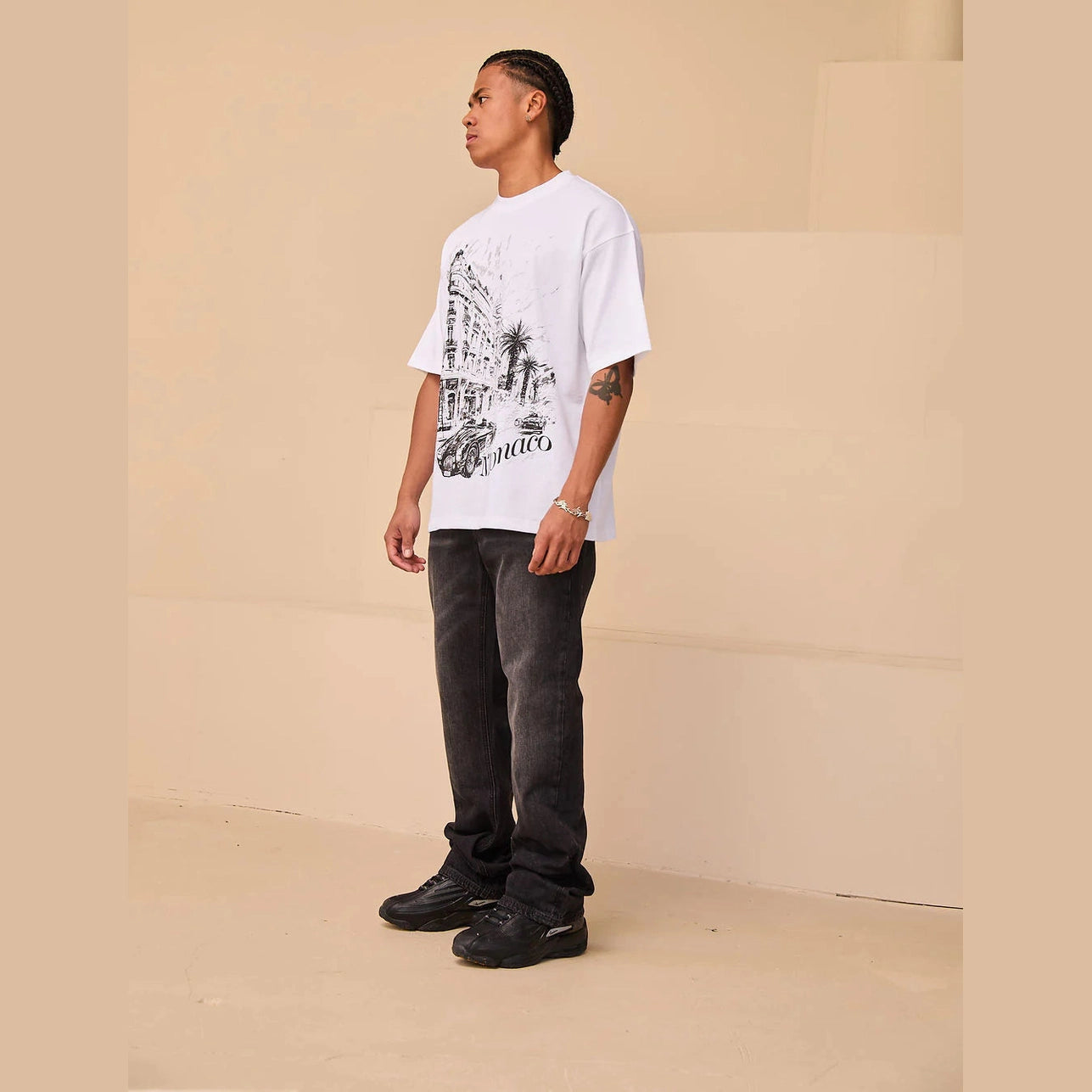 Amicci Sienna Washed Black Denim, alternate view 2