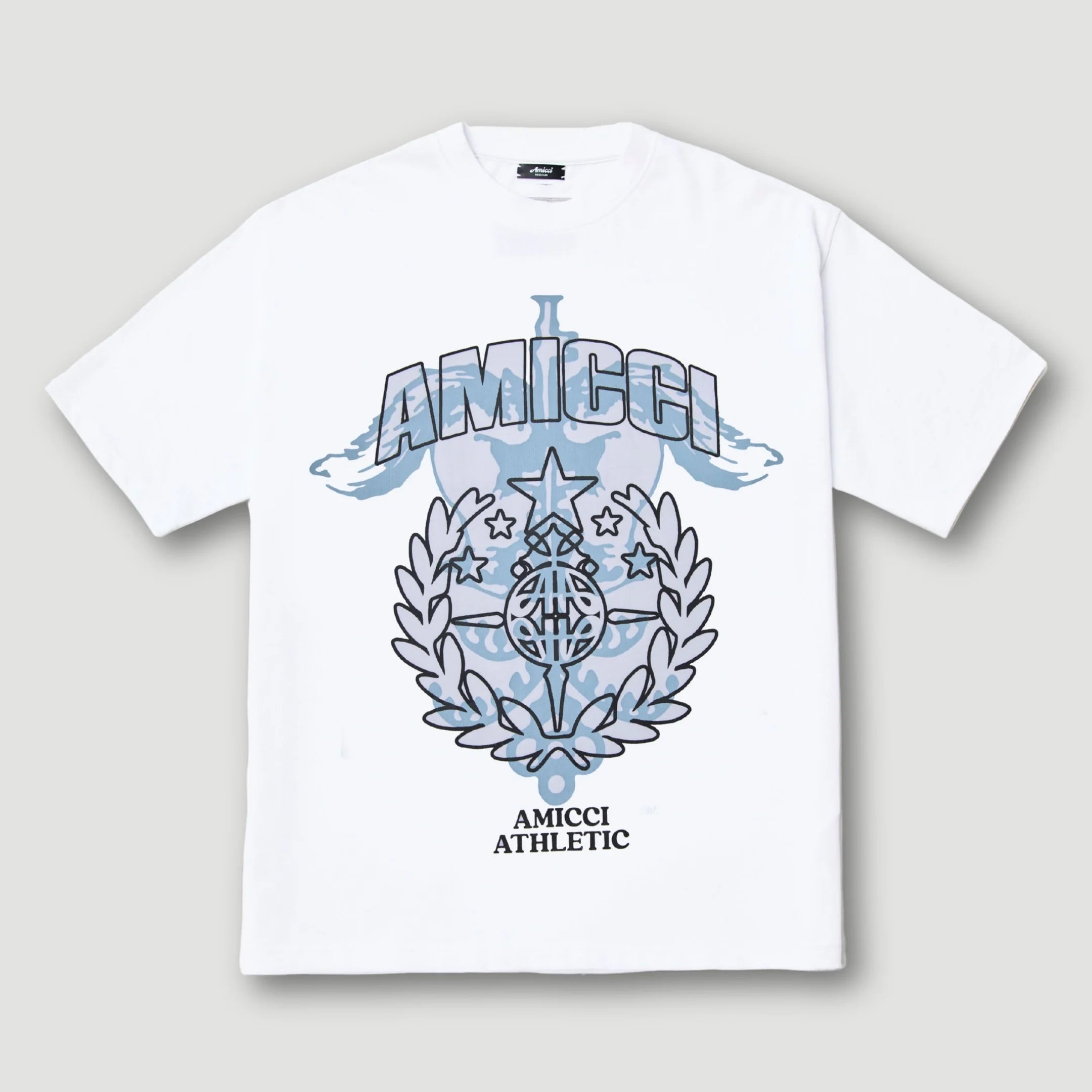 Amicci Parade T Shirt Blue Graphic