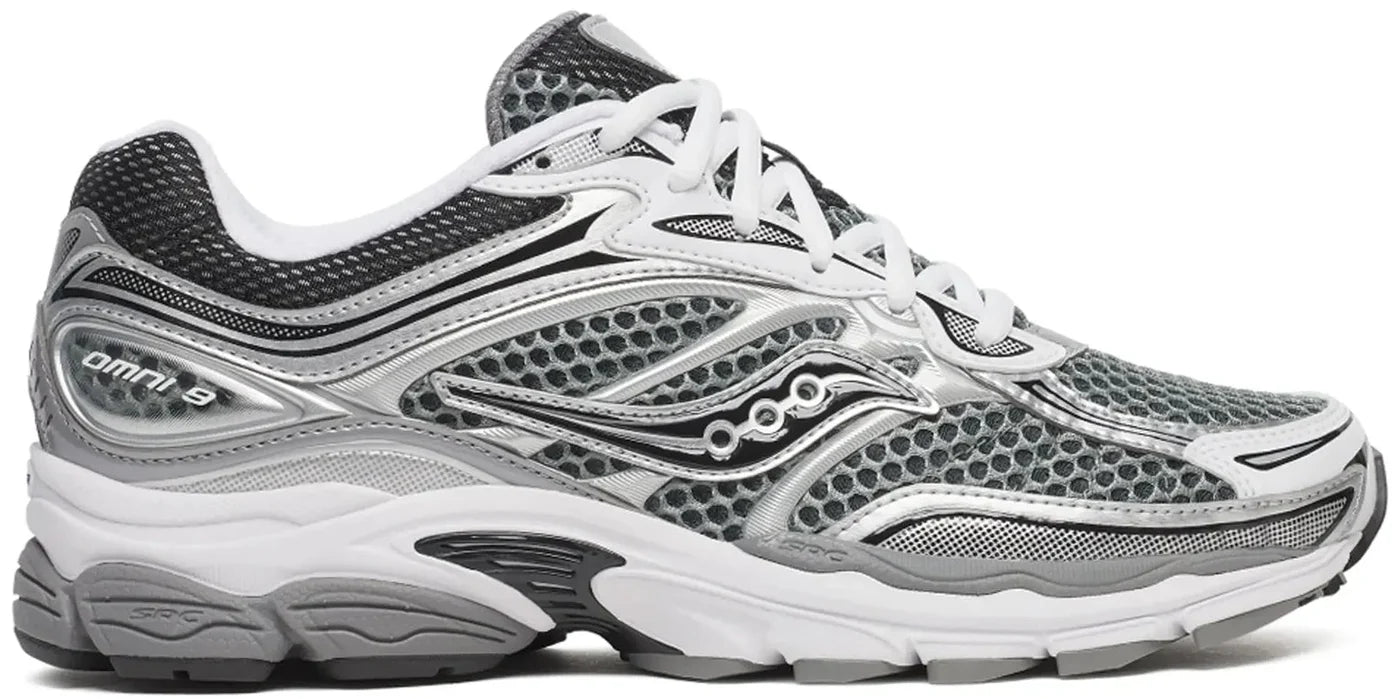 Saucony Pro Grid Omni 9 Grey Silver