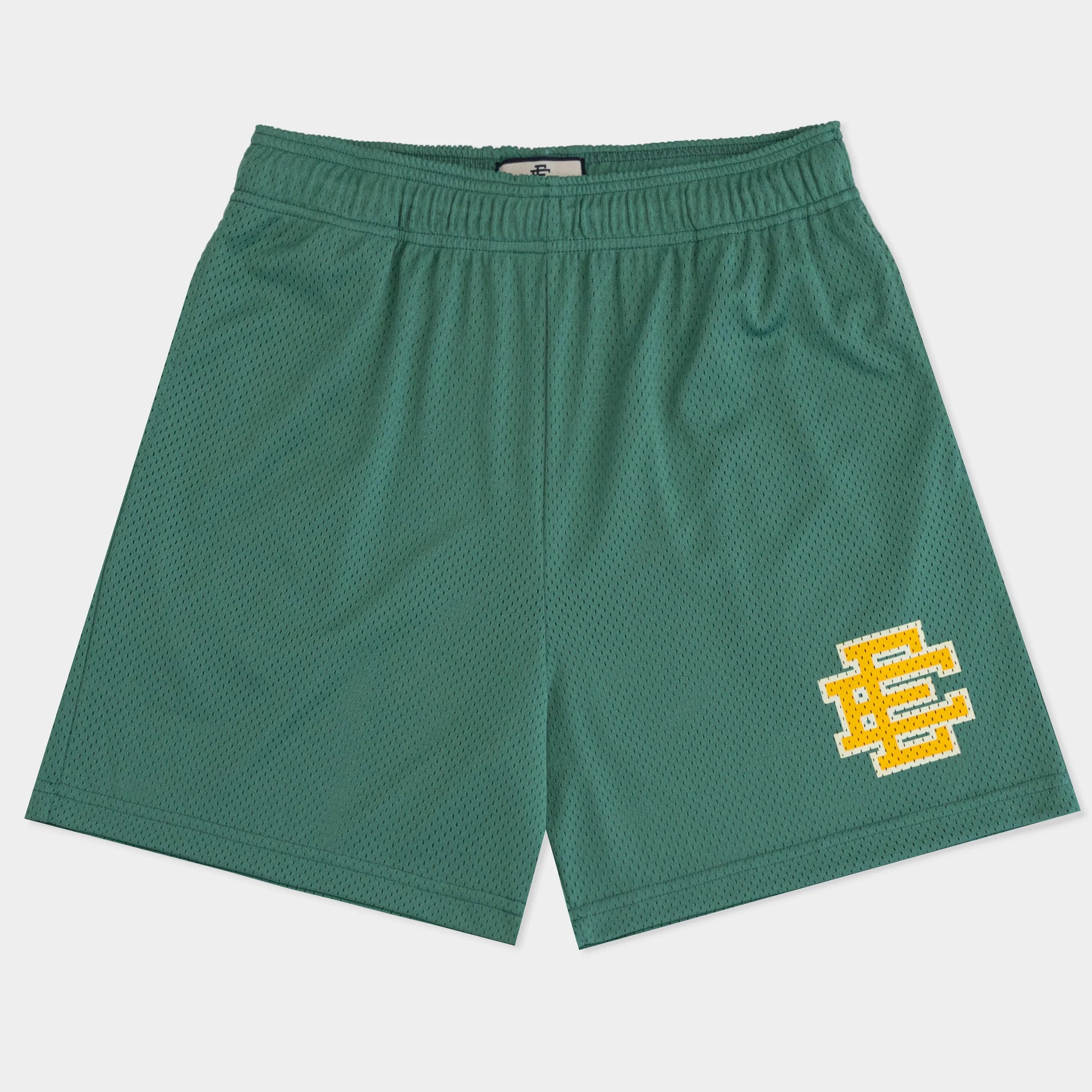 Eric Emanuel Green/Yellow Shorts