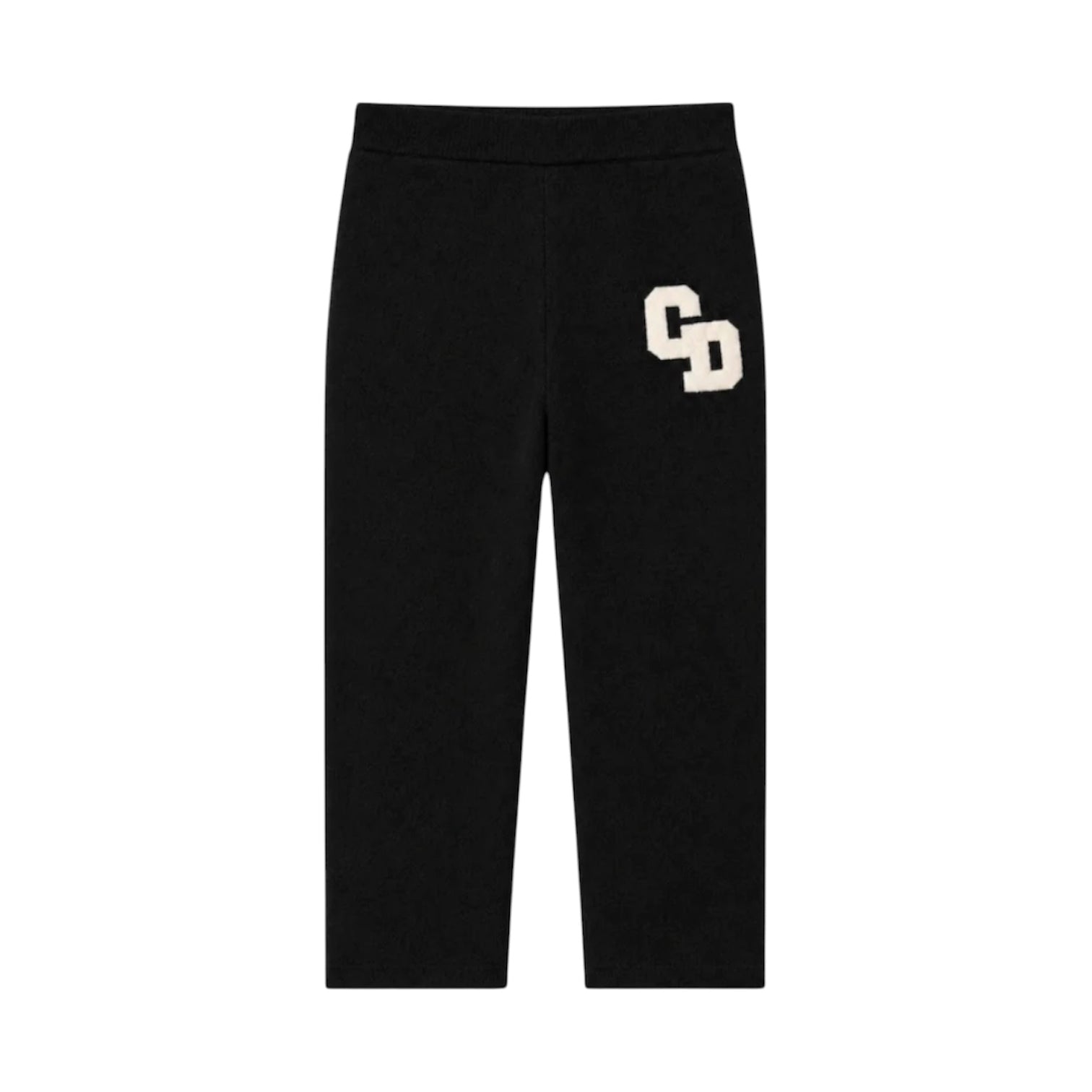 CARDAIR LOGO KNIT JOGGERS BLACK