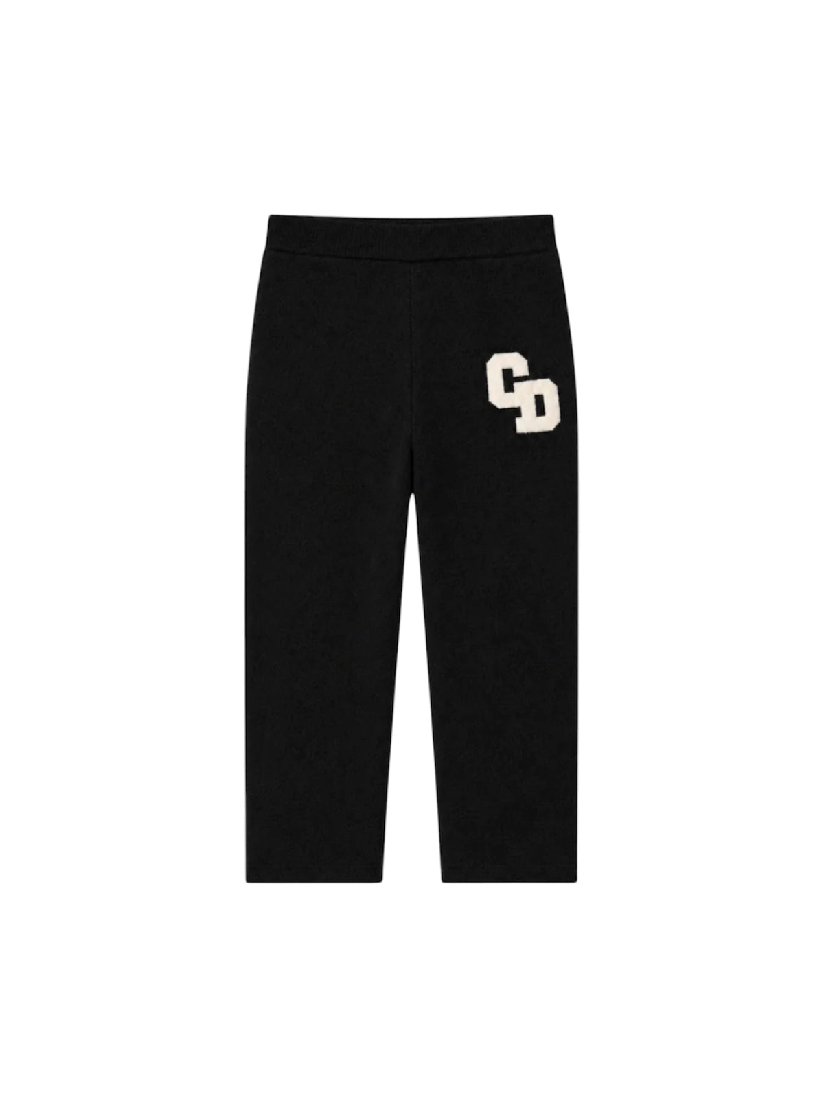 CARDAIR LOGO KNIT JOGGERS BLACK