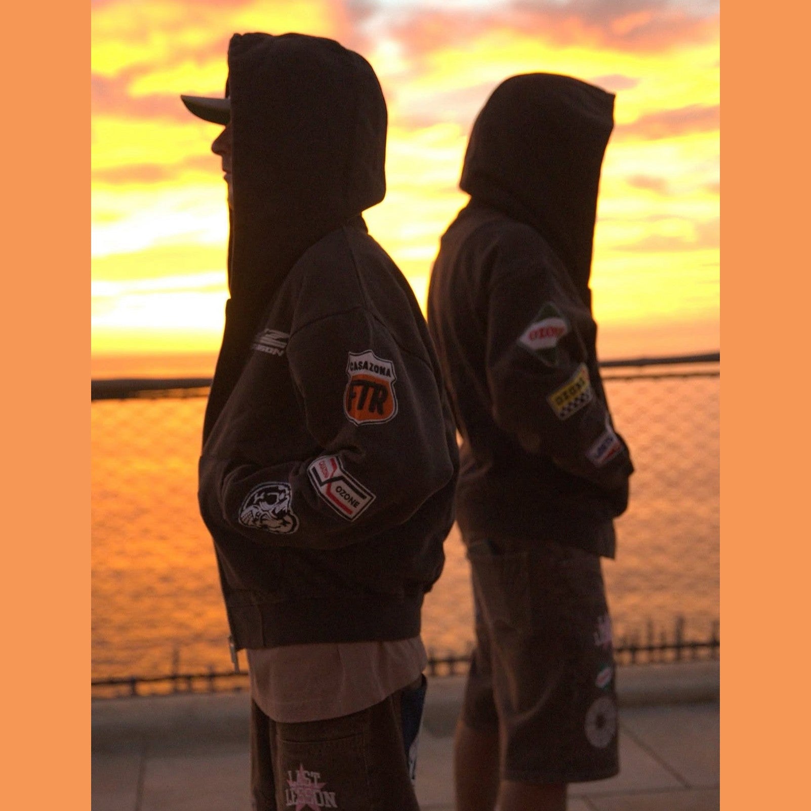 Last Lesson Badged Casazøna Hoodie