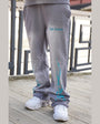 Last Lesson Flame Joggers Grey