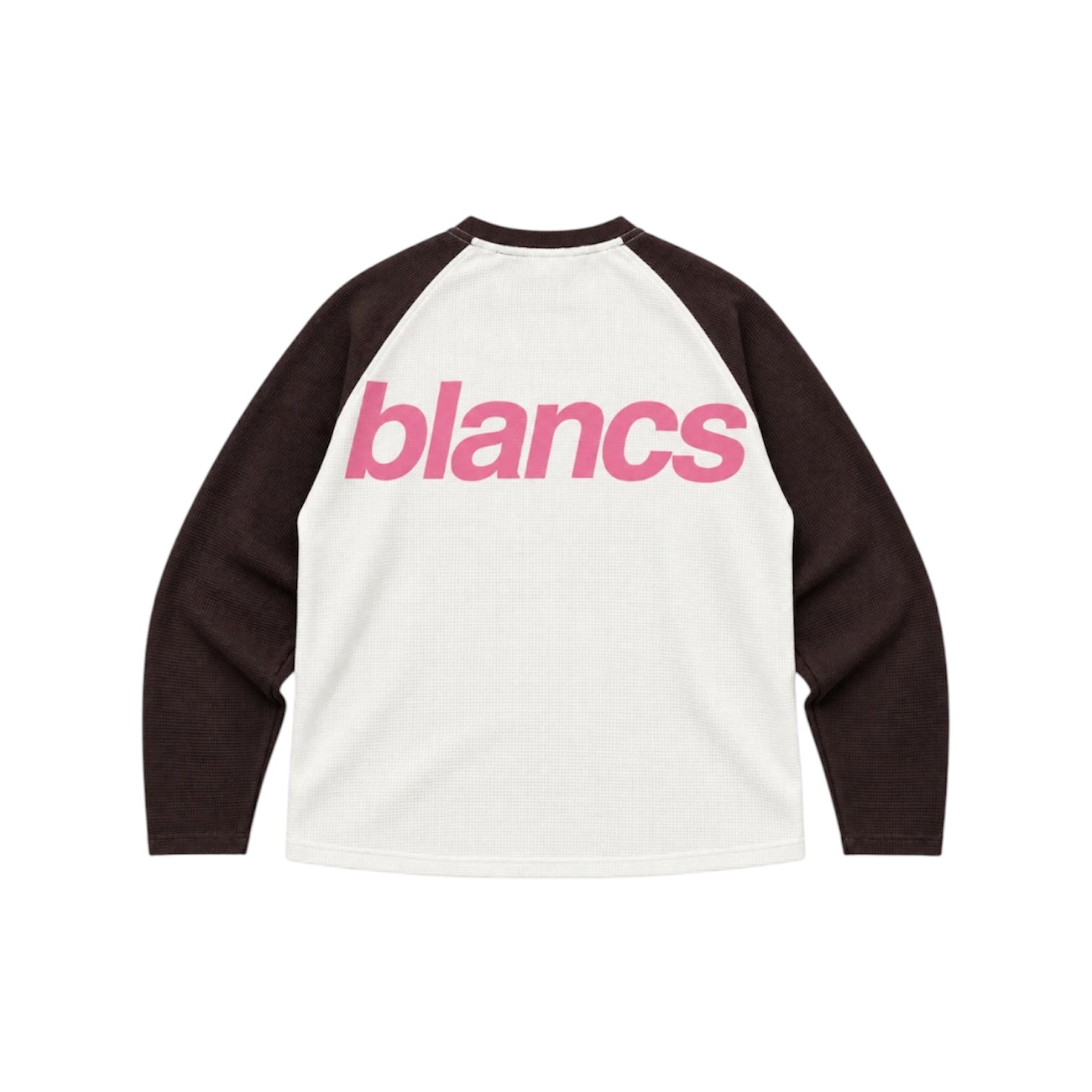 BLANCS Raglan Waffle Knit - Brown