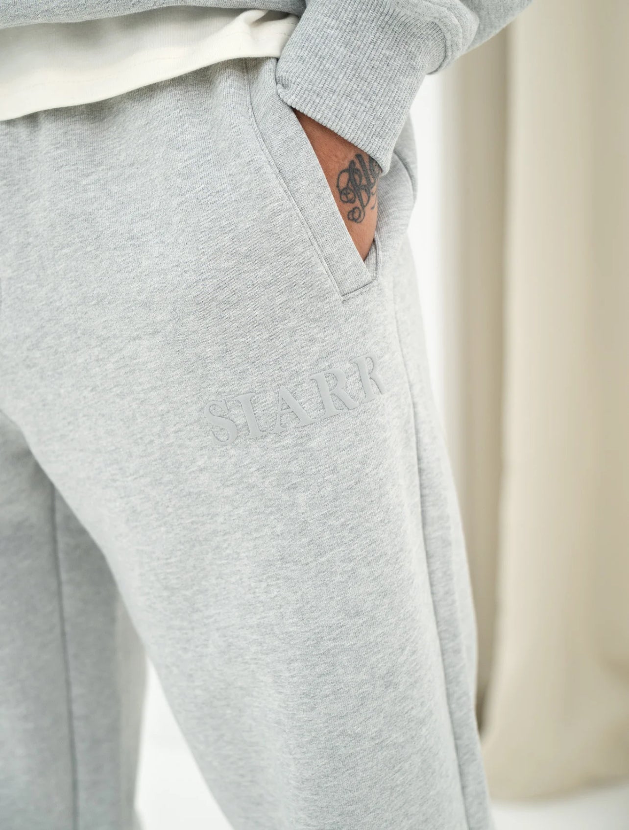 Siarr Puff Joggers Grey