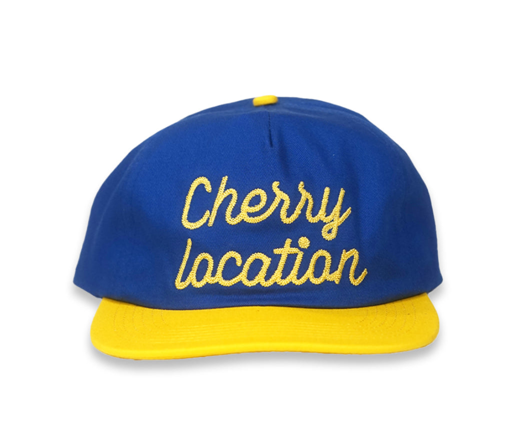 Cherry Location Blue 002 Cap