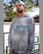 Last Lesson Flame Hoodie Grey