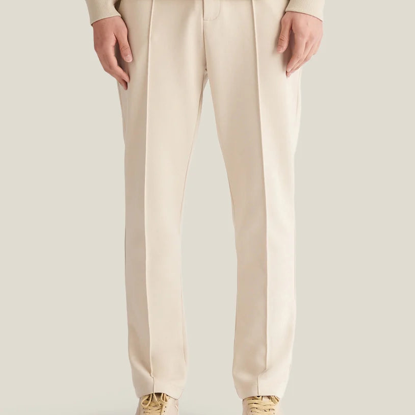 PECKHAM RYE Riva Interlock Trouser in Peyote