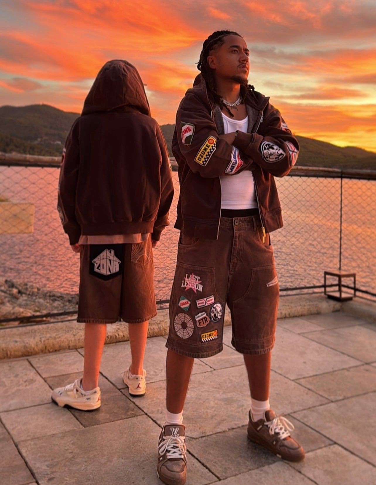 Last Lesson Casazøna Badged Shorts