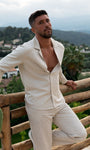 Belier Linen Shirt Oatmeal
