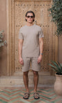 Belier Alfonso Stone Knit T Shirt