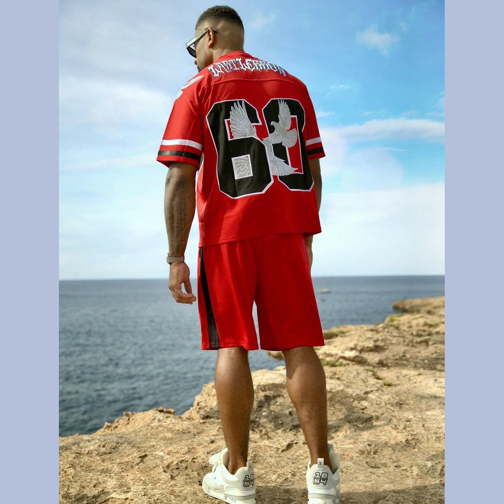 Last Lesson Eagle Jersey Red