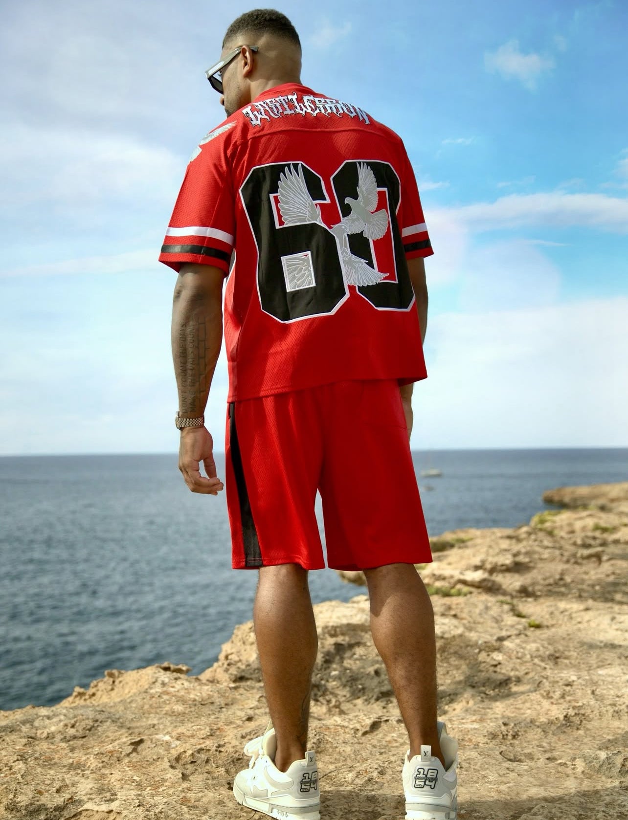 Last Lesson Eagle Jersey Red