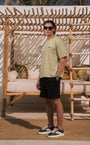 Belier Earl Pique Olive T Shirt