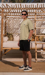 Belier Earl Pique Olive T Shirt