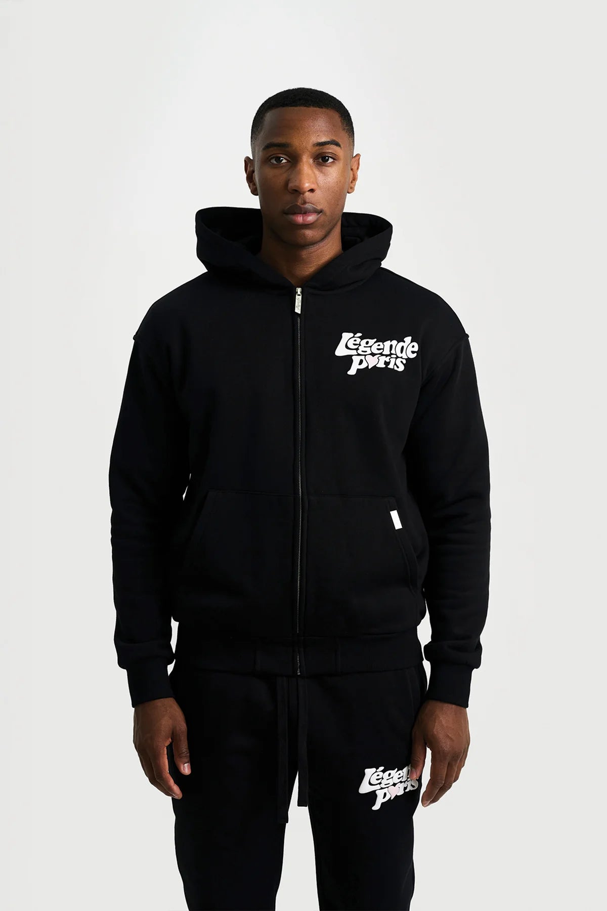Legende LND Zip Hoodie Black