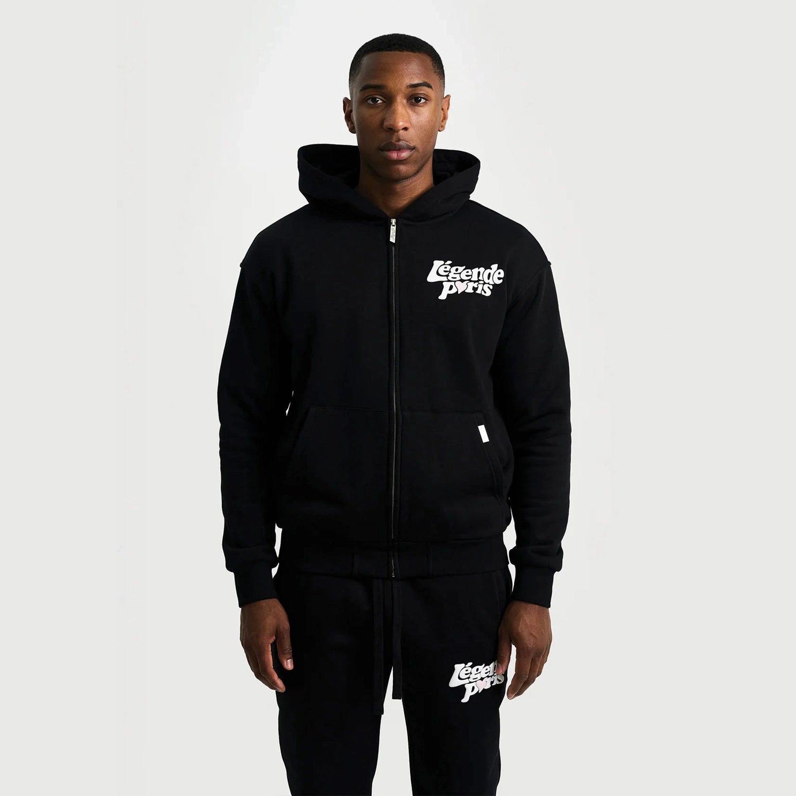 Legende LND Zip Hoodie Black