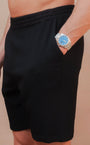 Belier Hassan Seersucker Short - Black