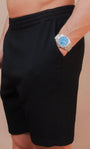 Belier Hassan Seersucker Short - Black