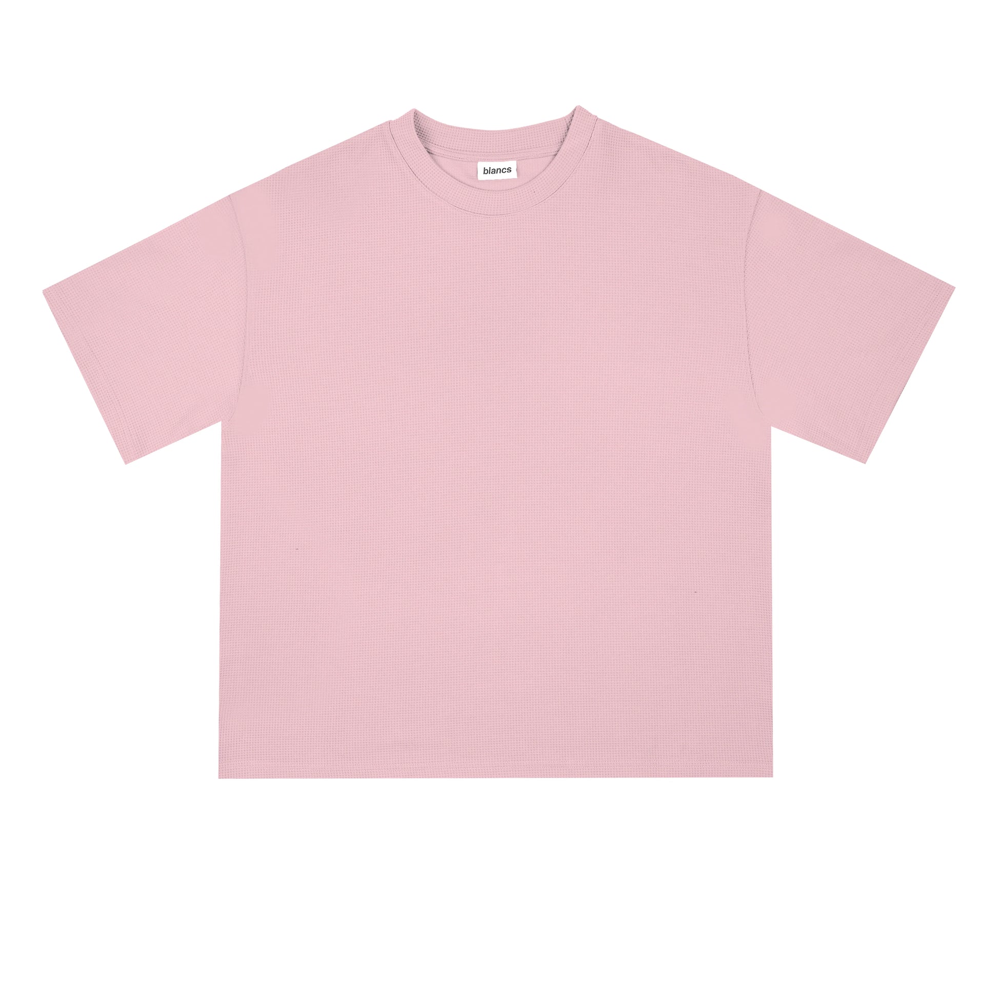 BLANCS WAFFLE KNIT S/S - PINK
