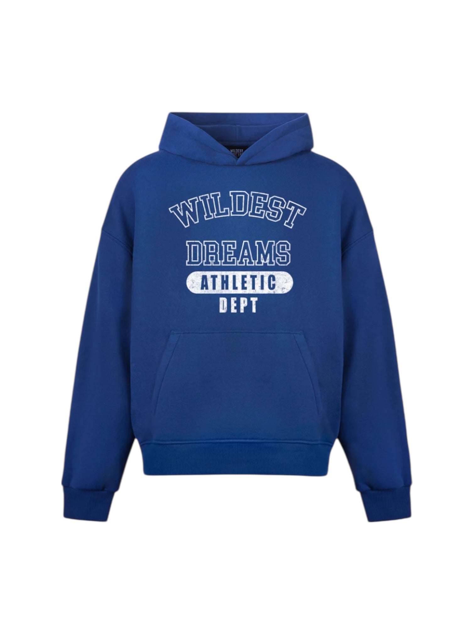 WILDEST DREAM NAVY ATHLETIC DEPT HOODIE