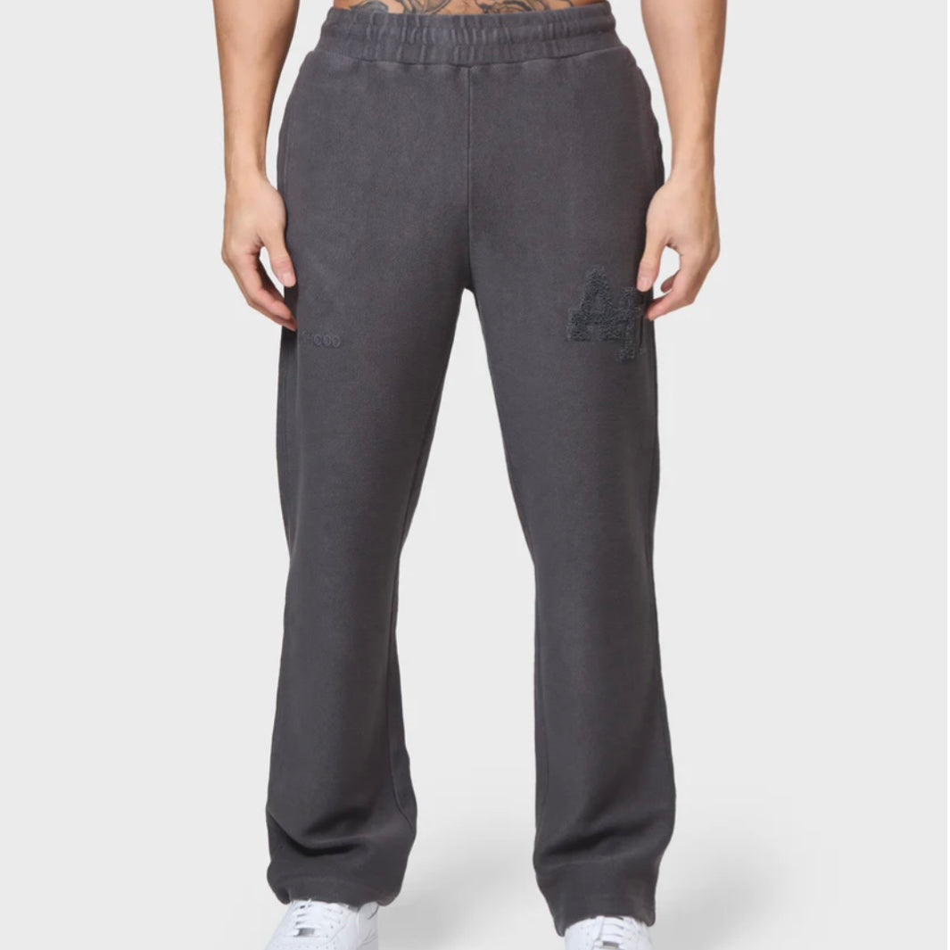 ANNIE HOOD COLLEGE JOGGERS WASHED BLACK
