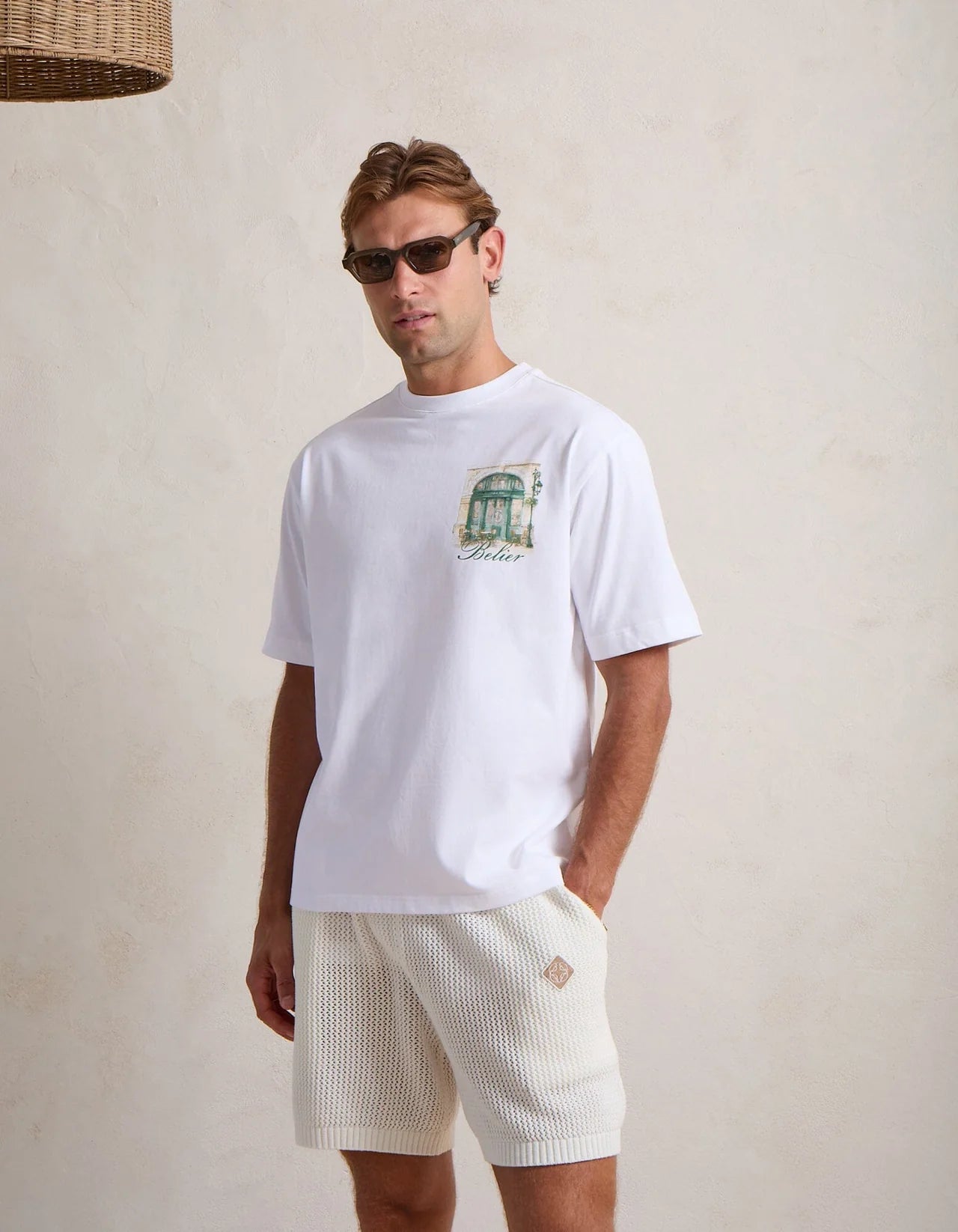 Cafe De Belier T Shirt White
