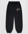 Godmade Wrapped Logo Sweatpants Washed Black