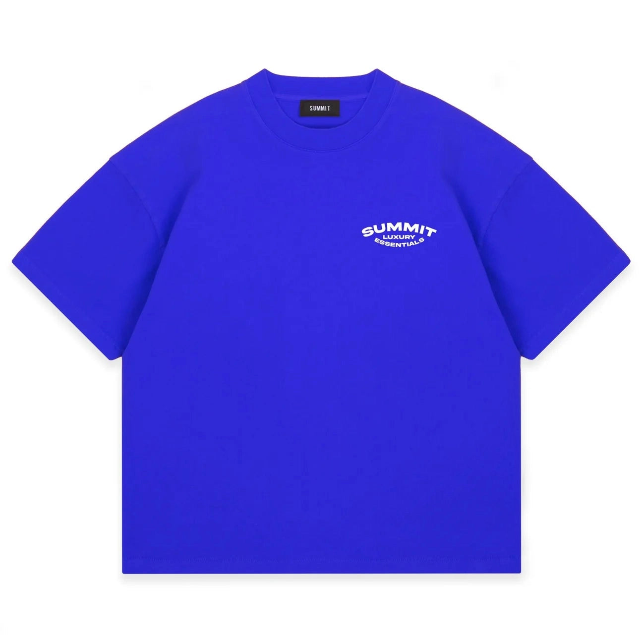 SUMMIT LUXURY ESSENTIALS T-SHIRT - COBALT BLUE