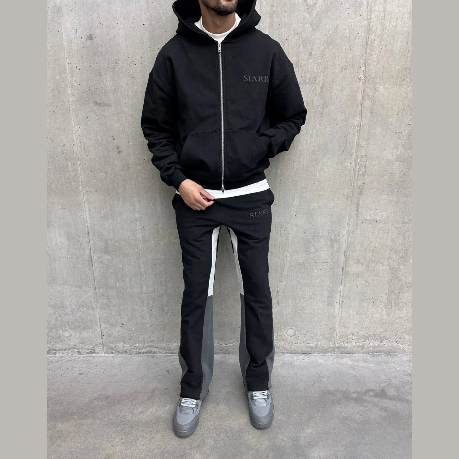 Siarr Zip Hoodie ‘Black’