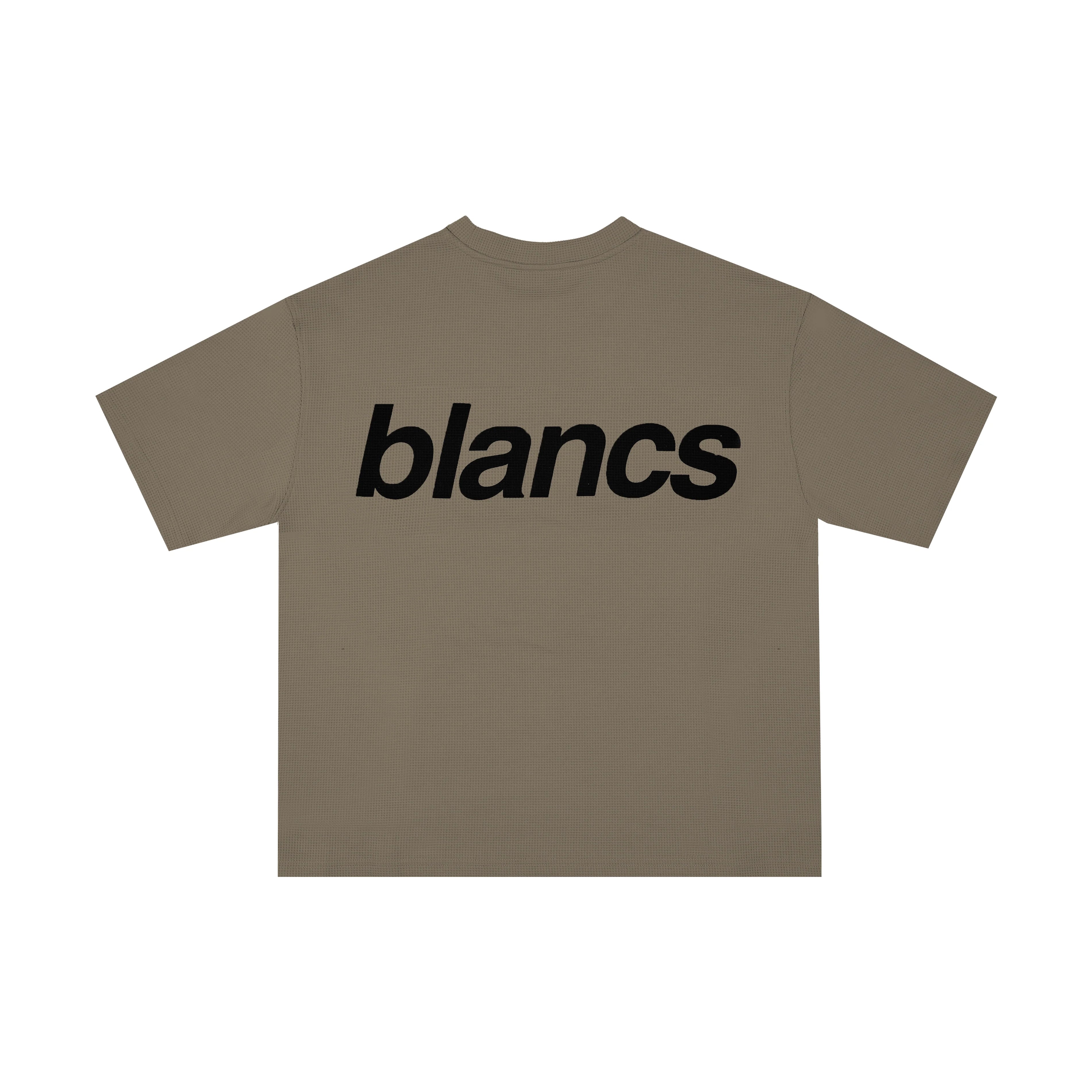 BLANCS WAFFLE KNIT S/S - KHAKI