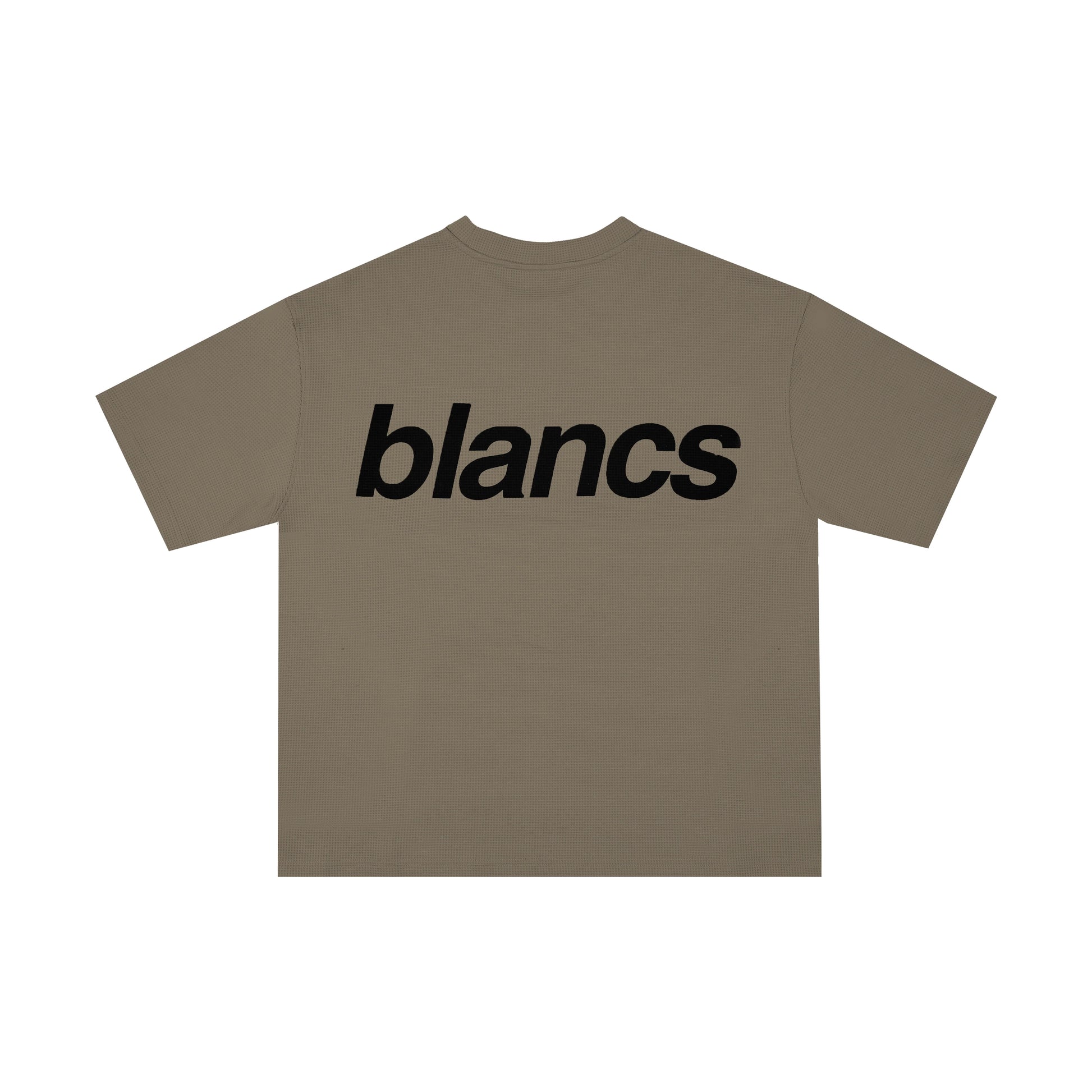 BLANCS WAFFLE KNIT S/S - KHAKI