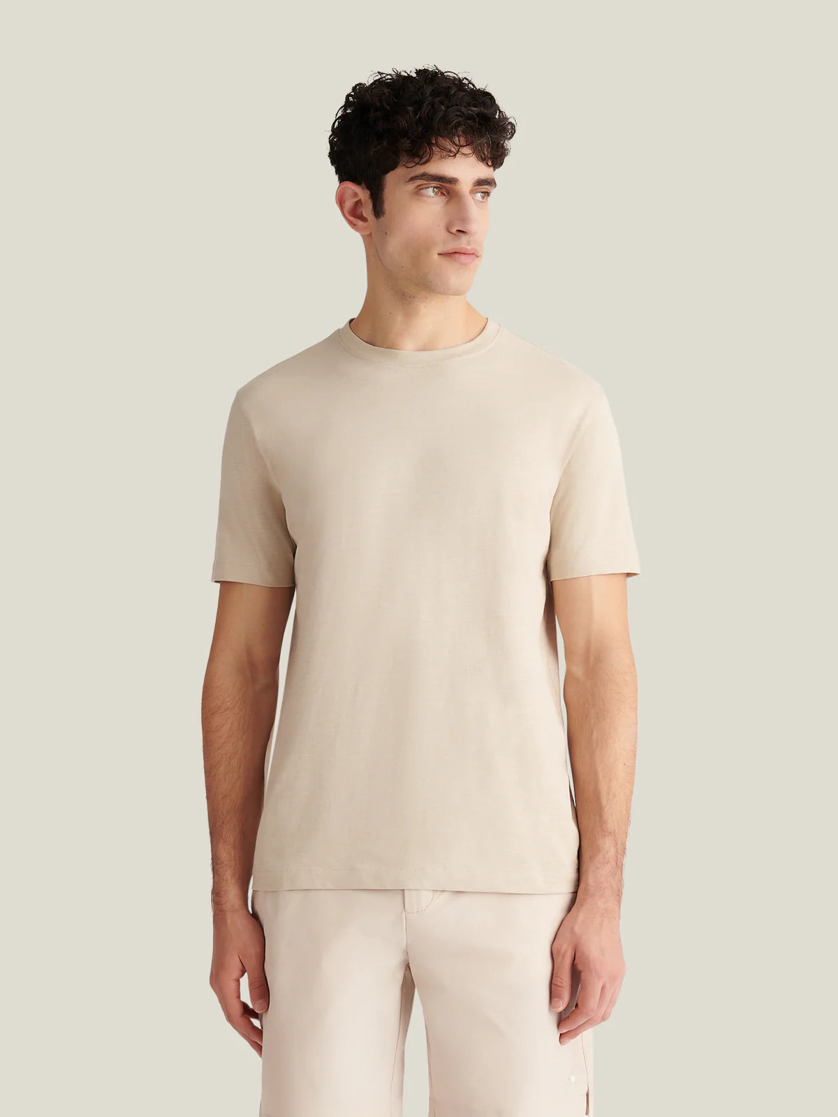 PECKHAM RYE Anita Slub T-Shirt in Peyote