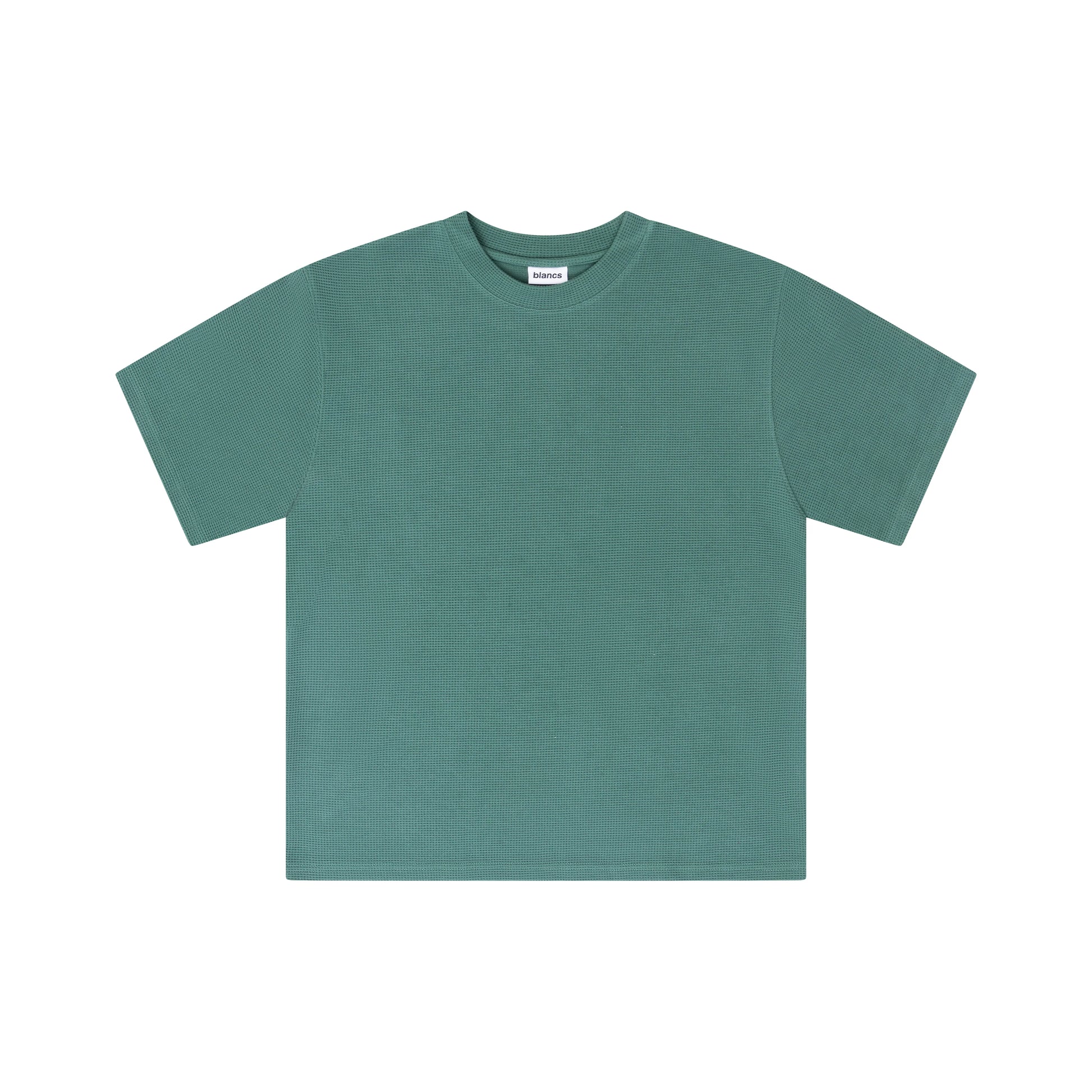 BLANCS WAFFLE KNIT S/S - GREEN