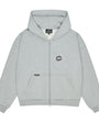 Broken Planet Sun Zip Up Hoodie ‘Grey’