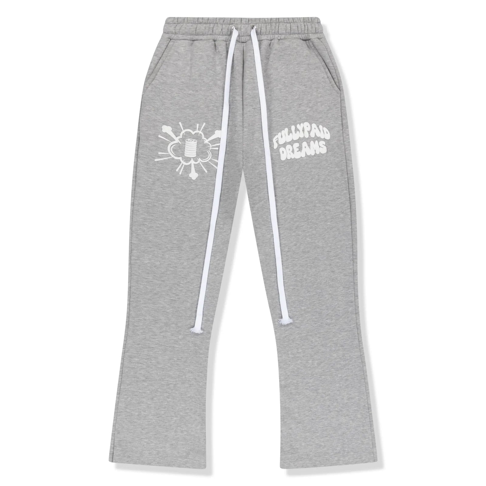 Fully Paid Joggers Light Grey/White