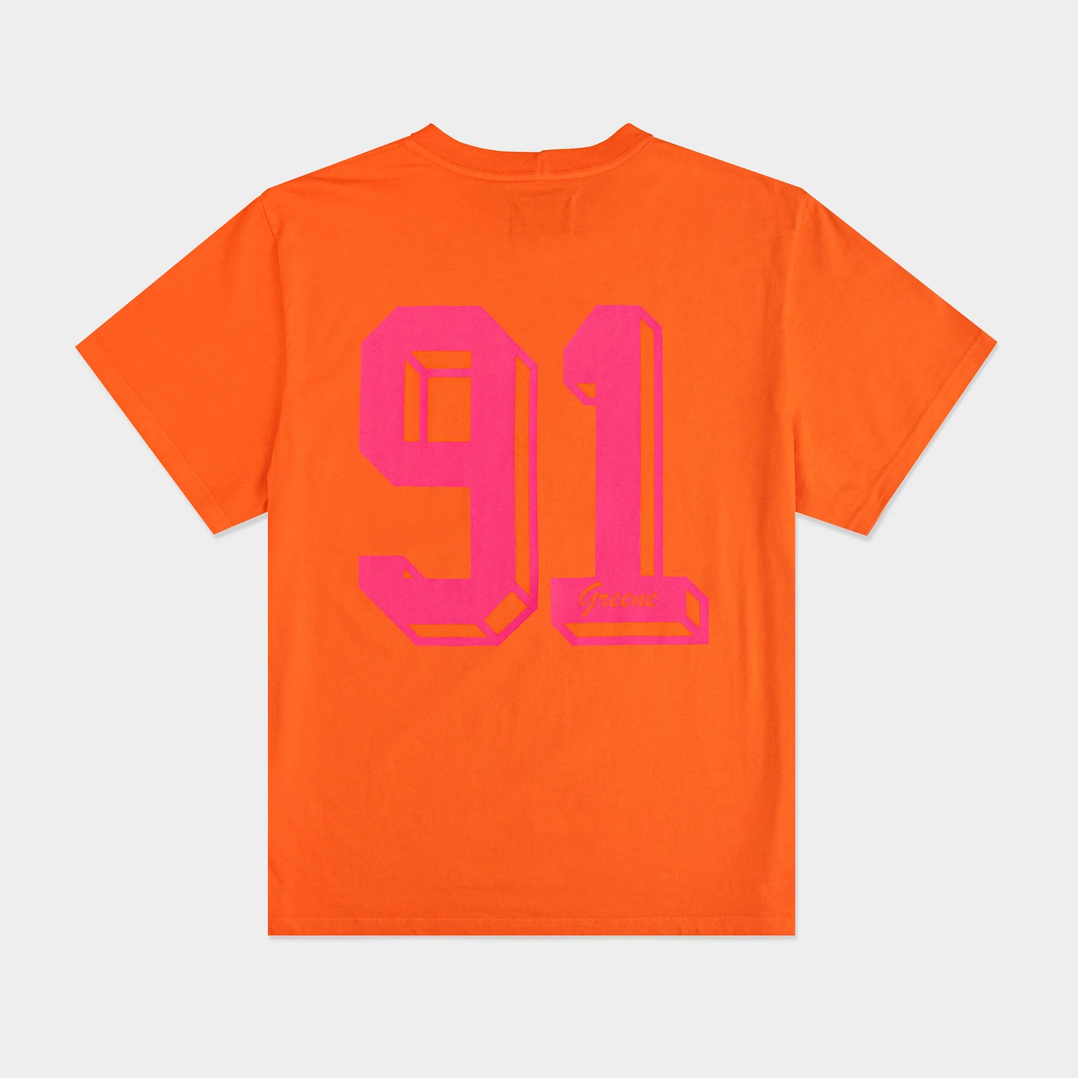 Eric Emanuel Orange Basic Tee, alternate view 2