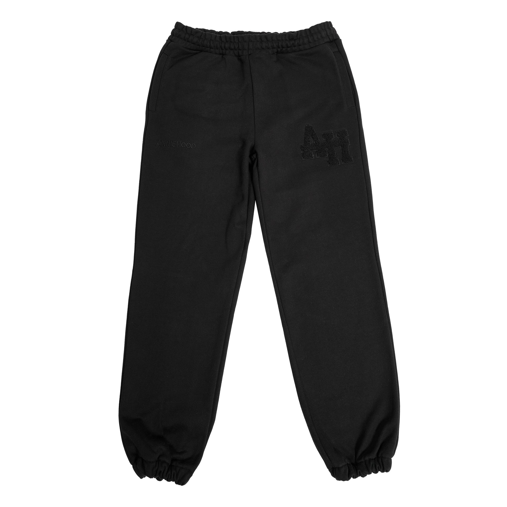 Annie Hood College Joggers ‘Black/Black’