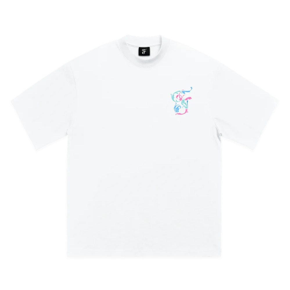 Forbes Icon Puff Print T-Shirt ‘White’