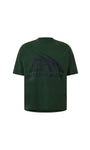 GODMADE LOGO WASHED GREEN TEE