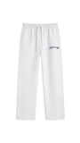 PLAYERS ONLY ASH GREY EMBROIDERED PANTS