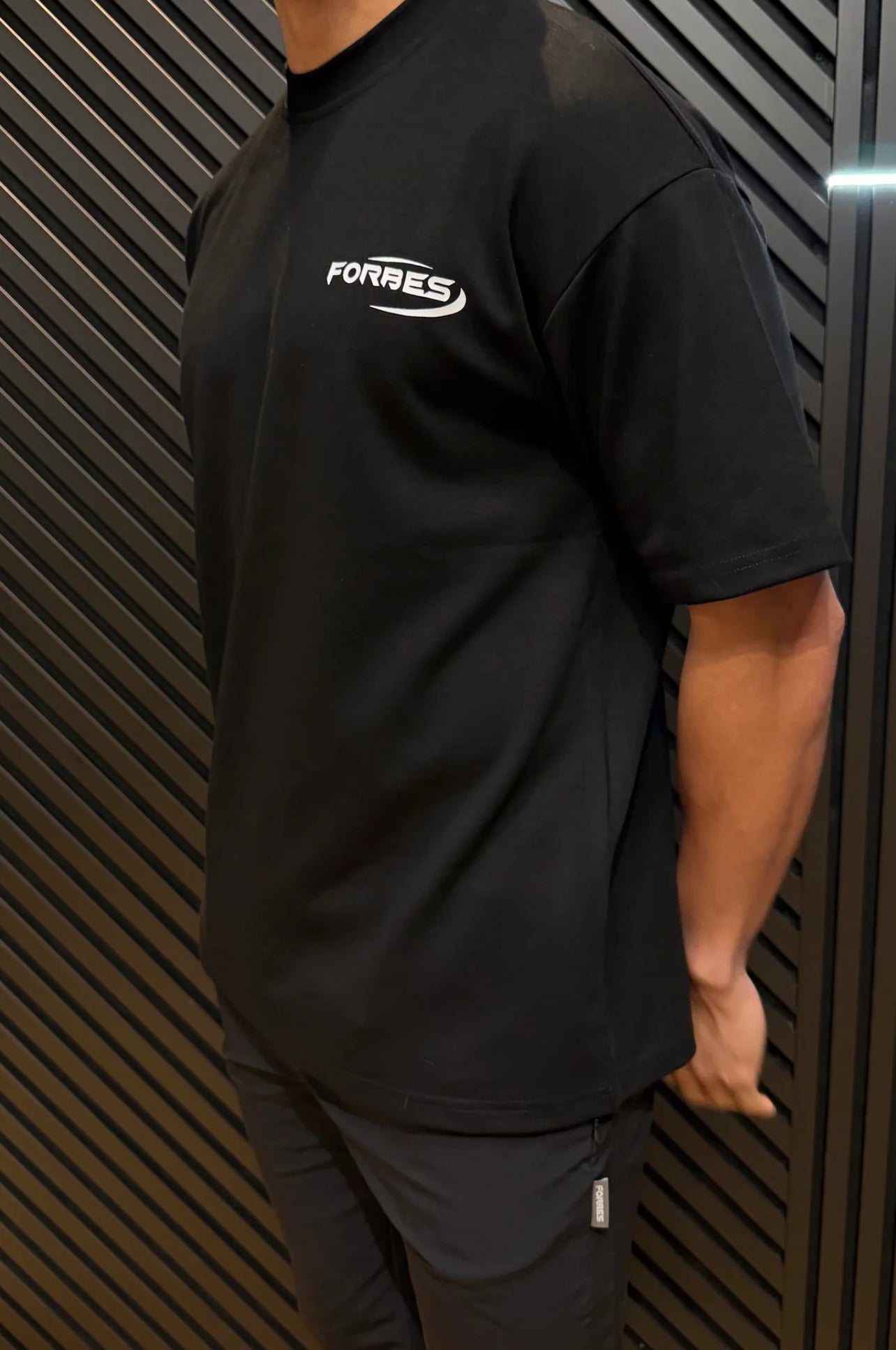 Forbes Classic Signature T-Shirt Black, alternate view 2