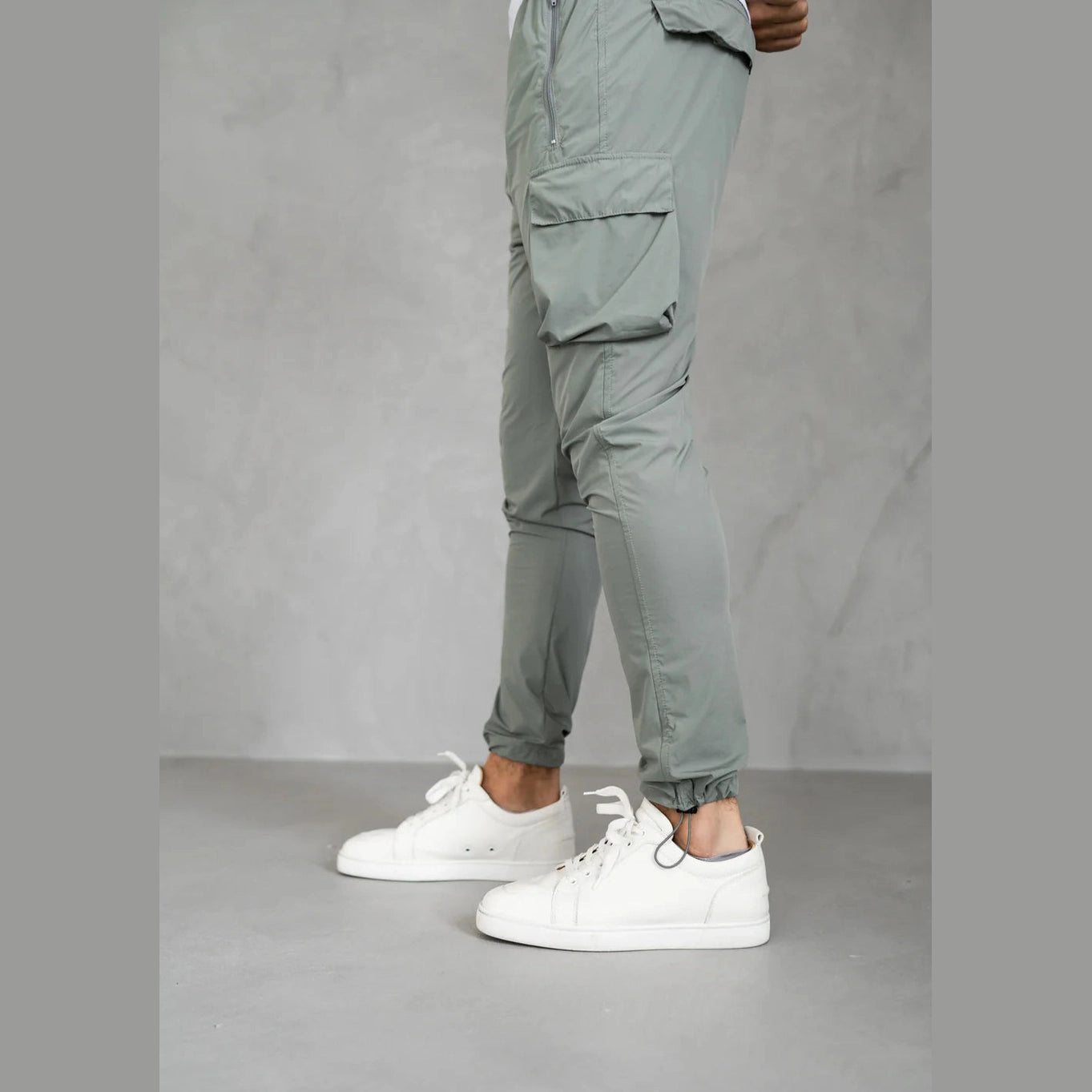 Capo Lightweight Cargo Pant Light Grey, alternate view 2