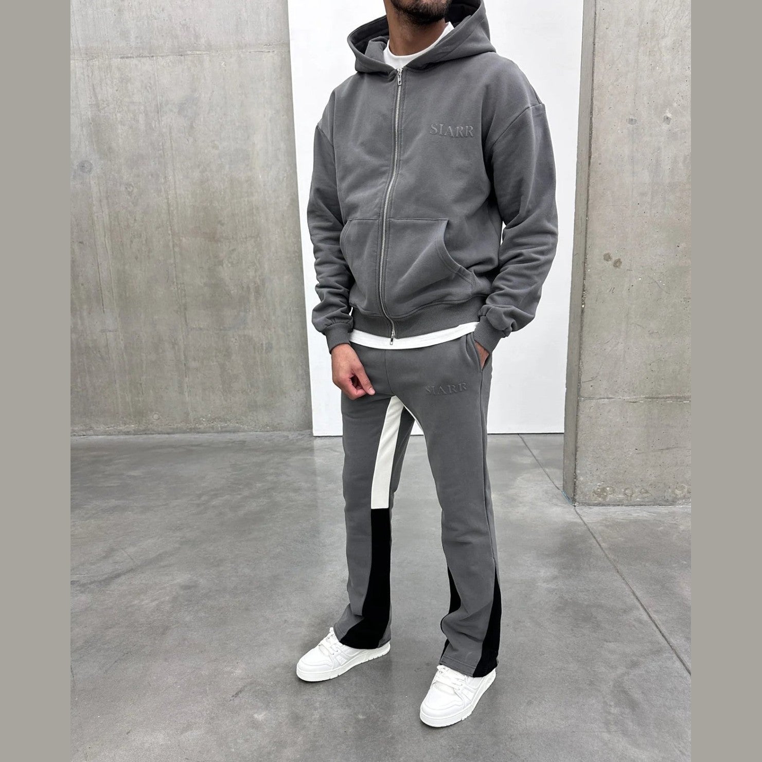 Siarr Flared Joggers ‘Dark Grey’