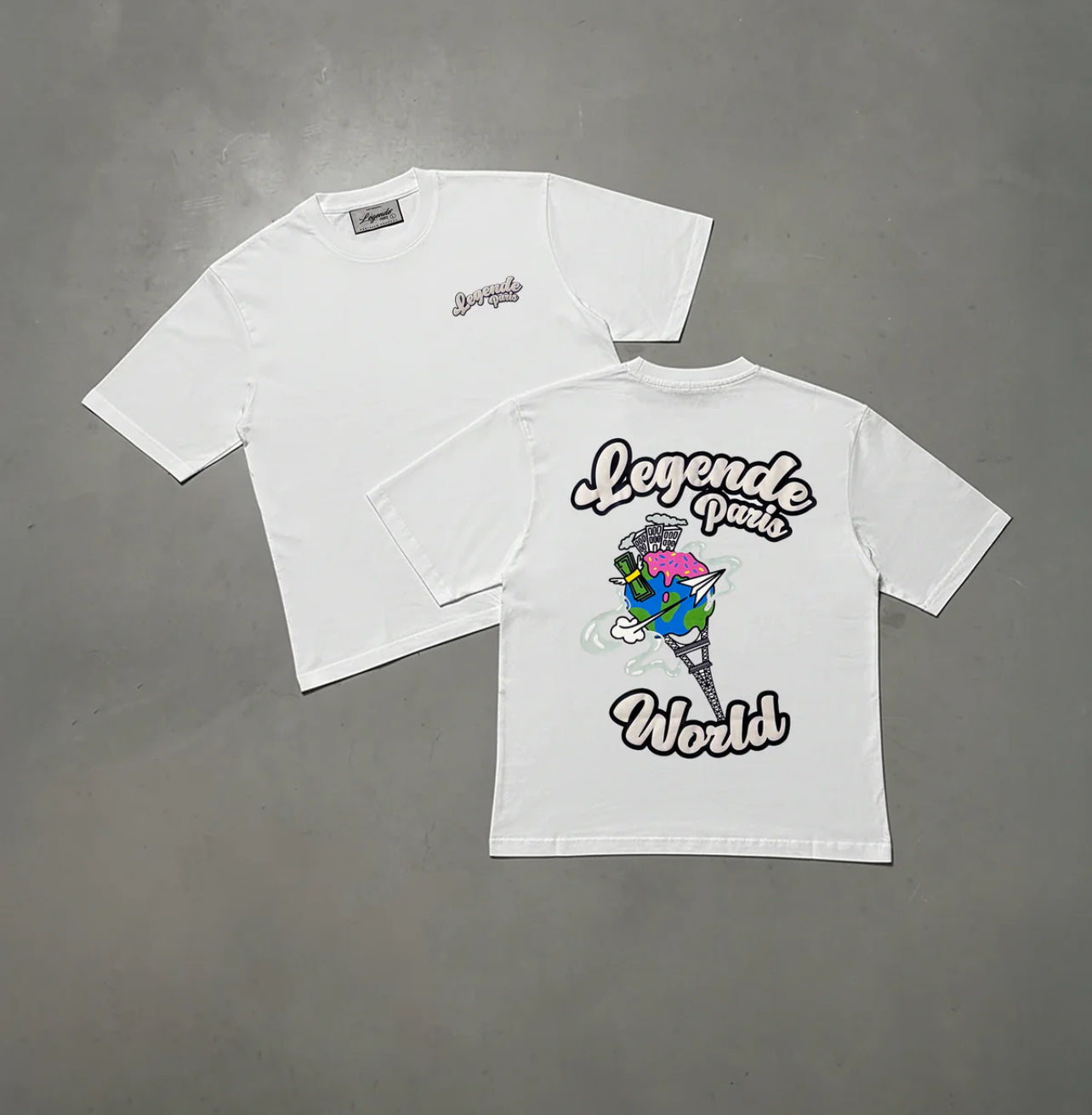 Legende Ice Cream T-Shirt White