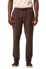 LOIANO SLIM FIT TECH TROUSERS BROWN