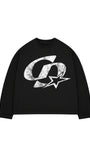 CARDAIR CD Star Long Sleeve T-Shirt “Black”