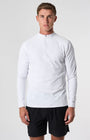COVA DAILY WHITE 1/4 ZIP